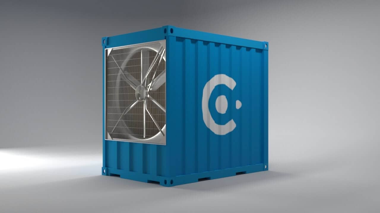 Carbominer’s Direct Air Capture Uniit for CO2 capture Carbominer's Direct Air Capture Uniit for CO2 capture