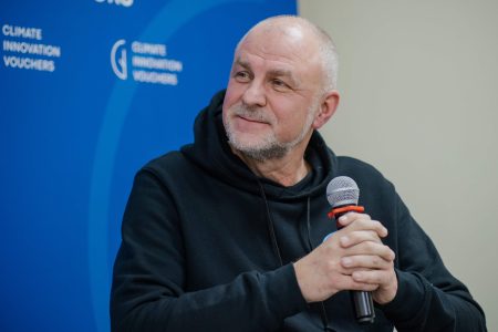 Nick Oseyko at Climate Innovation Vouchers Awards