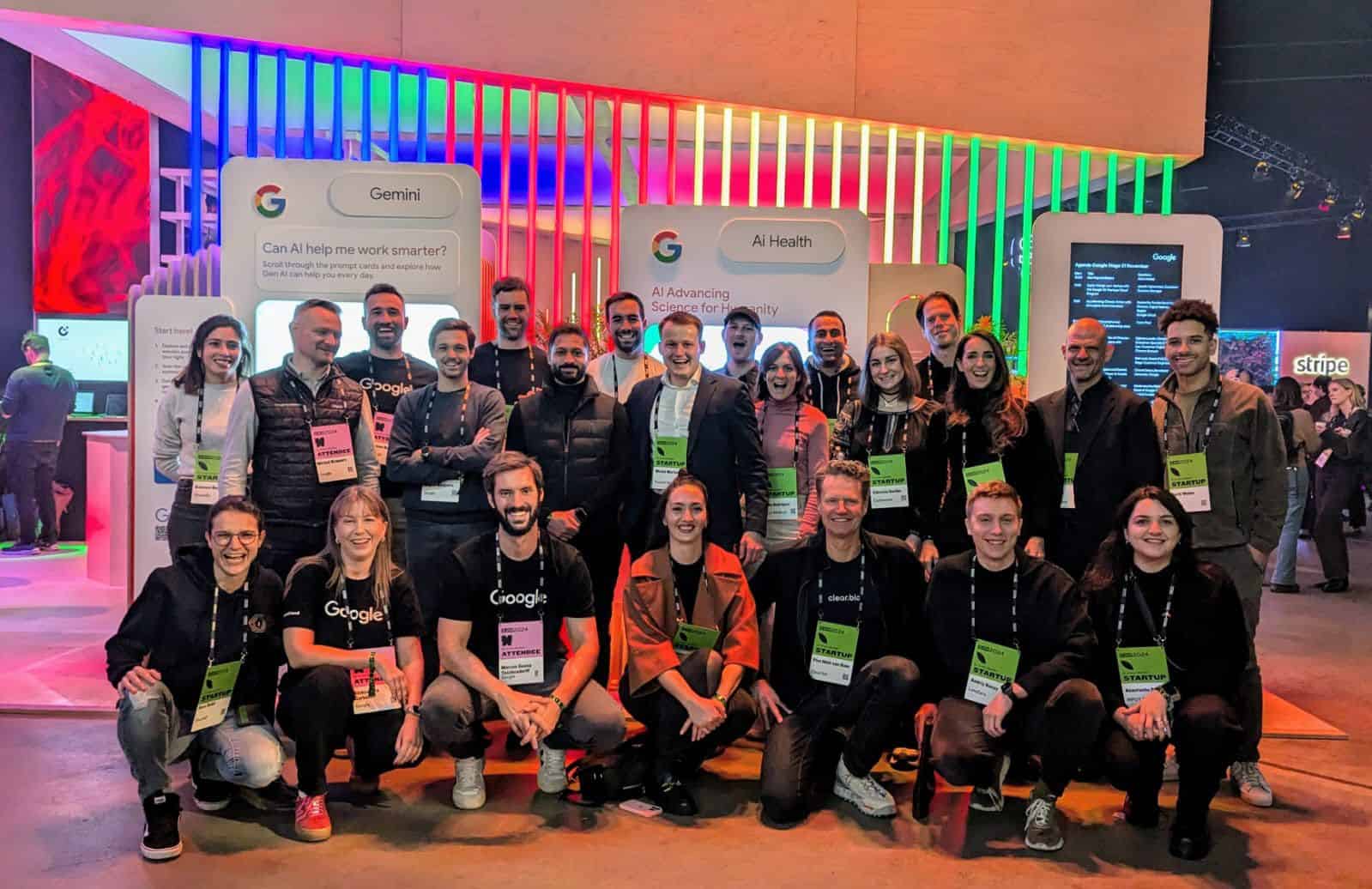 Google for startups delegration to Slush