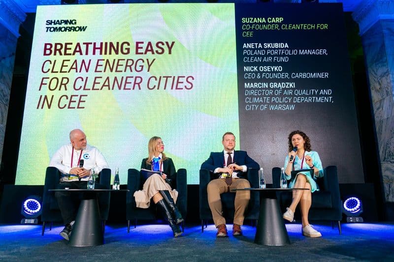 Carbominer's CEO participated in the MIT Conference speaking on clean energy